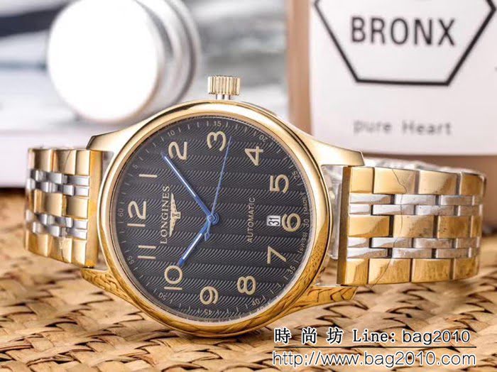 LONGINES浪琴 經典大三針 全自動機械 精品男士腕表 WSS0983